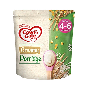Cow & Gate Creamy Porridge Baby Cereal 4-6 Months 125g
