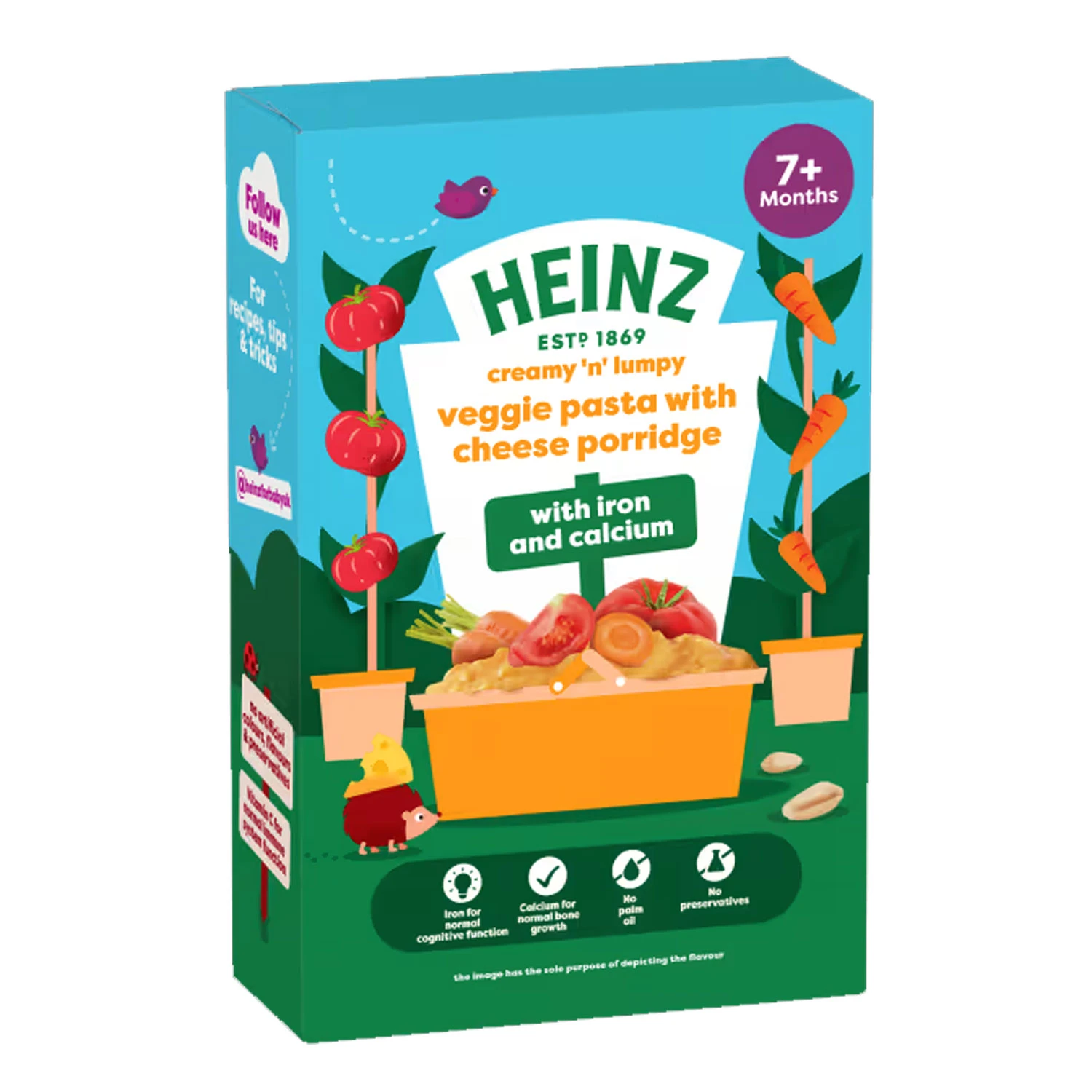 Heinz Veggie Pasta with Cheese Porridge 200g