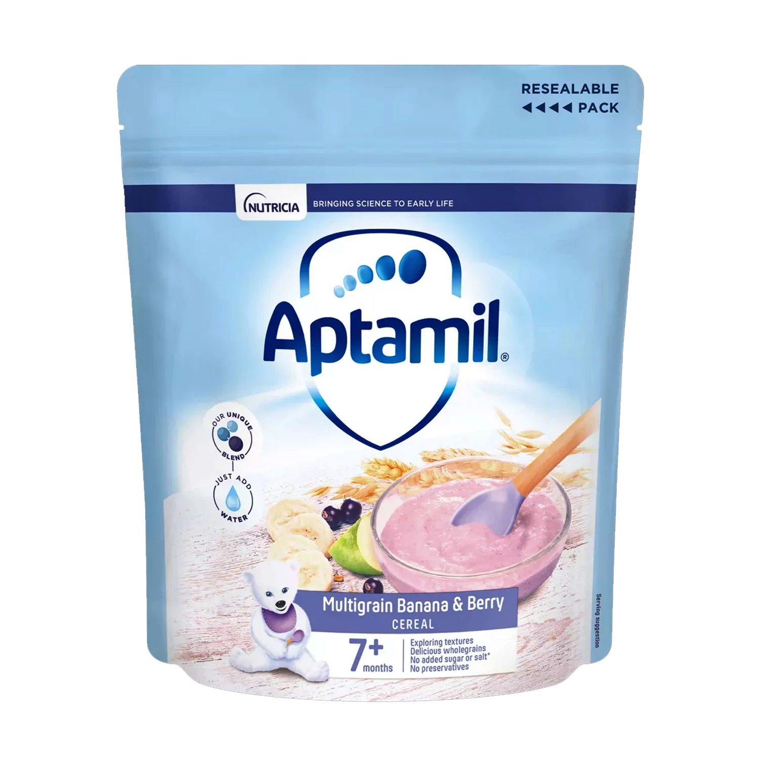 Aptamil® Multigrain Banana and Berry Cereal 200g
