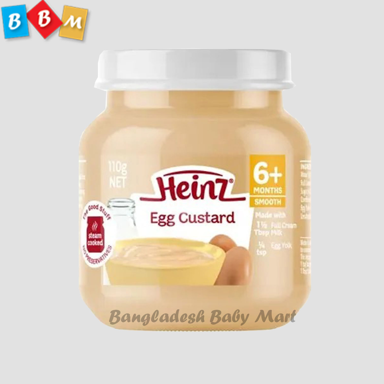 Heinz 6+ Months Egg Custard 110g
